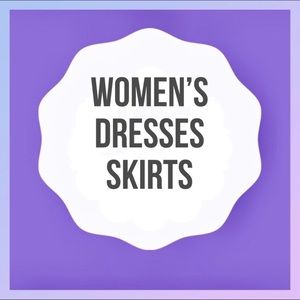DRESSES & SKIRTS
NOT For Sale - priced to display category